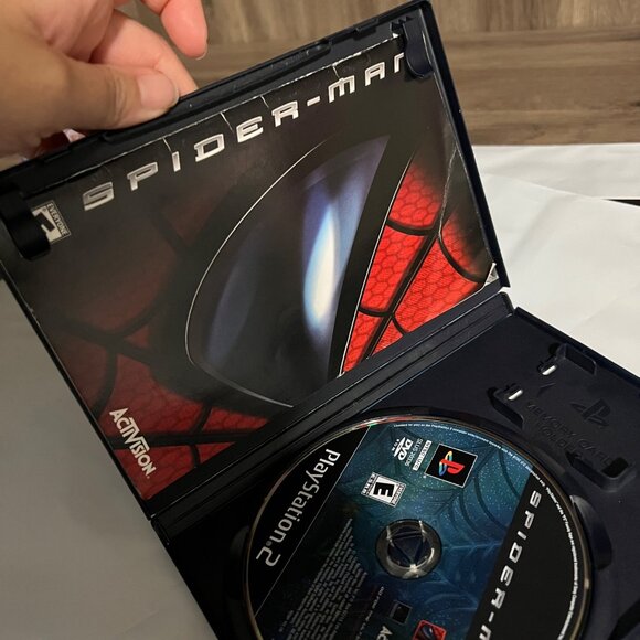 PS2 Spiderman Complete in box w/Registration -TESTED - Picture 3 of 7